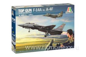 "Top Gun" F-14A vs. A-4F