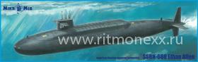 Американская атомная подводная лодка SSBN-608 Ethan Allen