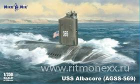 Американская экспериментальная подводная лодка USS Albacore