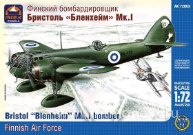 Английский лёгкий бомбардировщик Бристоль «Бленхейм» Мк.I ВВС Финляндии
