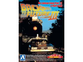 Back To The Future Pullback Derolean From Part 3&Rail Road