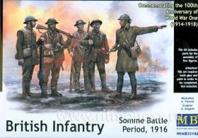 Британская пехота, период Битвы на Сомме, 1916