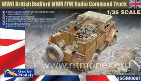 British Bedford MWR FFW Radio Command Truck