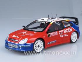 Citroen Xsara WRC S.Loeb, D.Elena Winner, Rallye Monte Carlo 2005