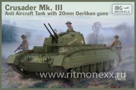 Crusader Mk.III Anti-Air Tank Mk.III with 20mm Oerlikon Guns