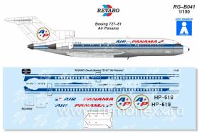 Декаль Boeing 727-81 Air Panama