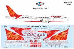 Декаль Boeing 787 Air India