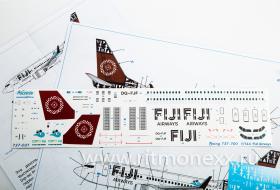 Декаль для самолета Boeing 737-700 Fiji Airways