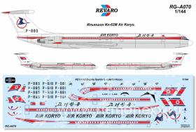 Декаль Ил-62М Air Koryo
