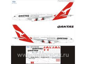Декаль на самолет Airbus A380 Qantas