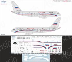 Декаль на Tu-204-300  СЛО России