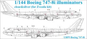Декали для Boeing 737-800 for Zvezda kit