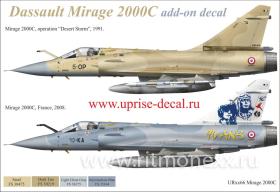 Декали для Mirage 2000C Desert Storm &"90-ans"