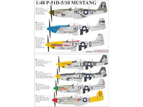 Декали для P-51D-5/10 MUSTANG