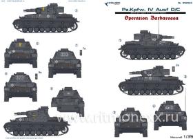 Декали для Pz.Kpfw. IV Ausf.D/C   Operation Barbarossa