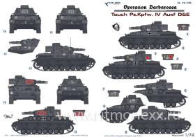 Декали для Tauch Pz.Kpfw. IV Ausf D/E - Operation Barbarossa