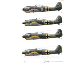 Декали Fw-190 A3 Jg 51 part II