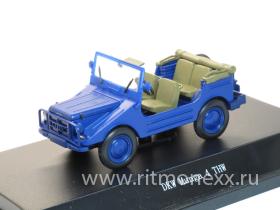 DKW Munga 4 THW open blue