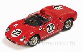 FERRARI 250 P #22 M.Parkes-U.Maglioli 3th Le Mans '63