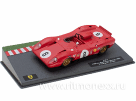 Ferrari 312 P - 1000 km Spa-Francorchamps 1969 P. Rodriguez - D. Piper