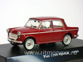 Fiat 1100 Special - 1960 (красный)