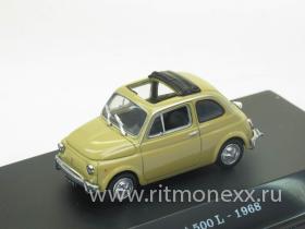 Fiat 500 L 1968 ochre