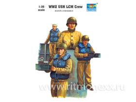 Figures-WW2 USN LCM crew
