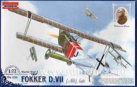 Fokker D.VII (Alb), Late