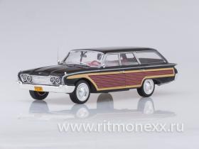 Ford Country Squire, black/Holzoptik, 1960, ohne Dachreling