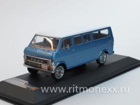 Ford Econoline, blue/white 1971
