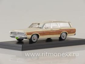 Ford LTD Country Squire, light beige/Holzoptik 1968