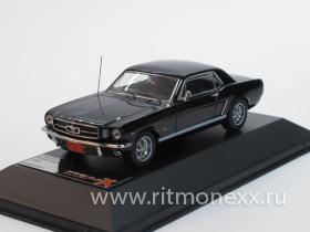 Ford Mustang, black 1965