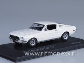FORD MUSTANG FASTBACK 2+2 1968 WHITE