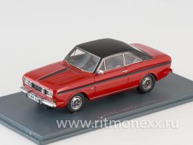 FORD Taunus P6 15M RS Coupe Red/Black 1968