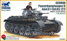 German PanzerKampfwagen II Ausf.D1 (Sd.kfz.121)