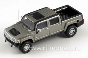 HUMMER H3T 2008 SILVER