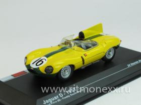 Jaguar D-Type No.16, Le Mans Fr&#232;re-Rousselle 1957