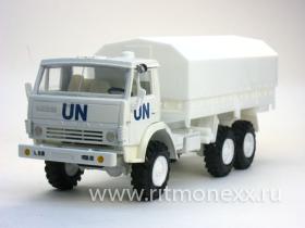 Камский 4310 с тентом "ООН"