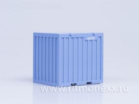 Контейнер 5 т, голубой (62x50x56)