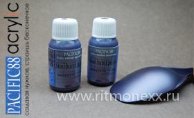 Краска акриловая Сталь жженая фиолетовая (Steel butnr blue), 10 мл.