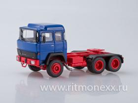 Magirus Deutz 310 D 22 FS 6x4, blue/red solo tractor 1975