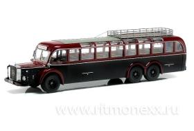 Mercedes-Benz O10000 bus / black-red 1965