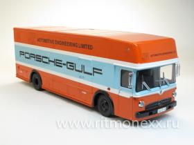 Mercedes-Benz Race truck 'Porsche-Gulf', orange-blue