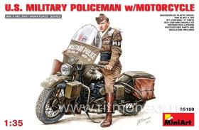 Military Policemen w/Motorcycle