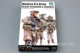 Modern U.S.Army Armor Crewman & Infantry