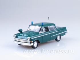 Opel Kapitan 1960, №6 (Полицейские машины мира) (модель)