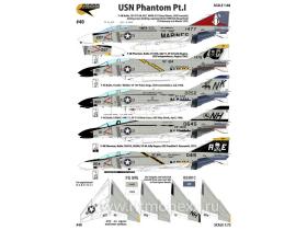 Phantom Collection Pt.I - F-4B/G/N, 5 marking option: VMFA-531,VF-84 x 2, VF-143, VF-213. No stencils and Insignia