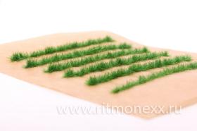 Полосы травы для макета. Яркая трава.