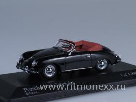 PORSCHE 356 CABRIOLET - 1954 - BLACK