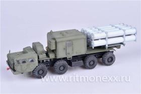 Russian “Bal-E” Mobile Coastal Defense Missile Launcher with KH-35 Anti-Ship Cruise Missiles MAZ Chassis early type